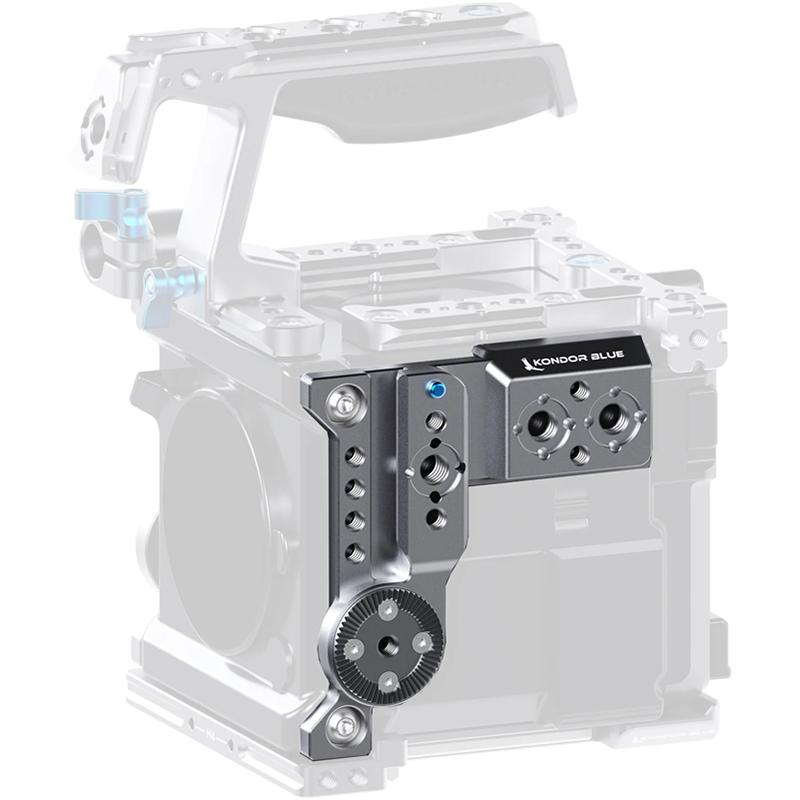 Kondor Blue RED V-Raptor Cage Left Side Plate Only